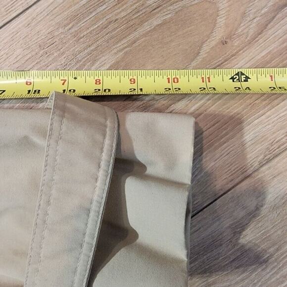 VTG Carol Cohen Trench Coat Women's Longline Drizzle Small Khaki Tan Union Made - Picture 6 of 12